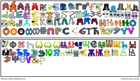 russian alphabet lore pack download